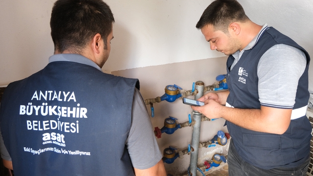 Antalya'da sayaç değişim süreci 5 ilçede başladı
