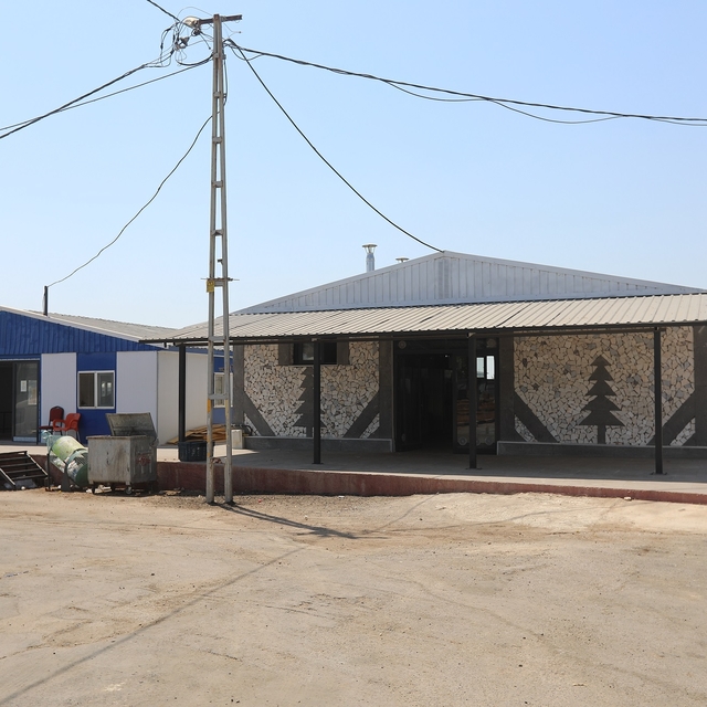 Gaziantep'te kapatılan konteyner kentlerin prefabrik malzemeleri geri dönüş...