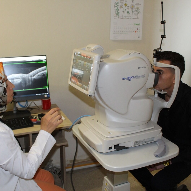 Tatvan Devlet Hastanesinde OCT cihazı hizmete alındı