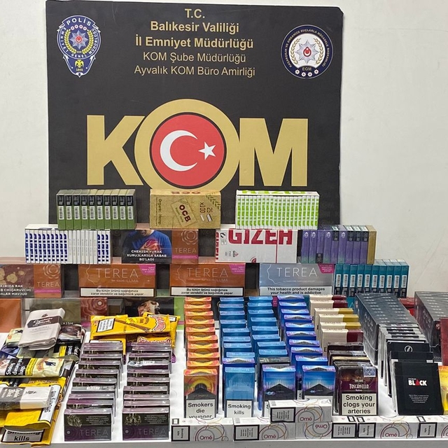Balıkesir'de kaçakçılık operasyonunda 1 şüpheli yakalandı