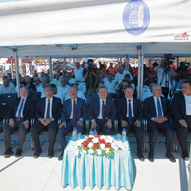 Tarım ve Orman Bakanı Yumaklı, Çorum'da konuştu: