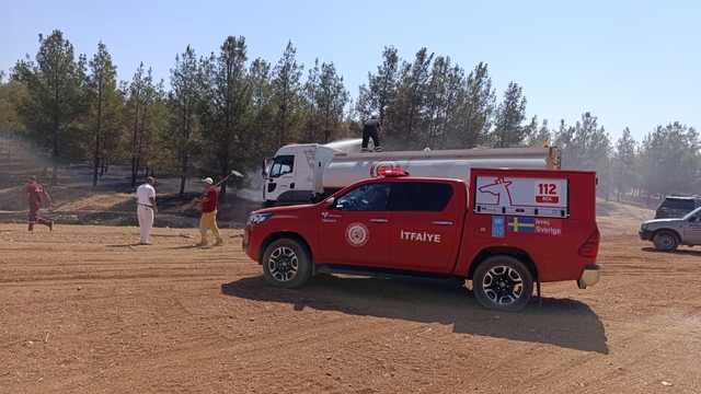 Şanlıurfa'da çıkan orman yangını söndürüldü