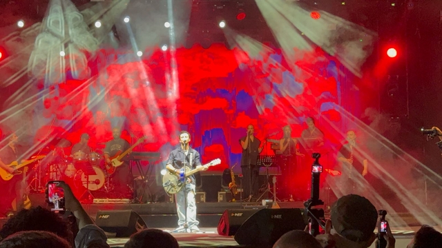 Kahramanmaraş'ta Uluslararası Geleneksel Ağustos Fuarında Buray konser verdi