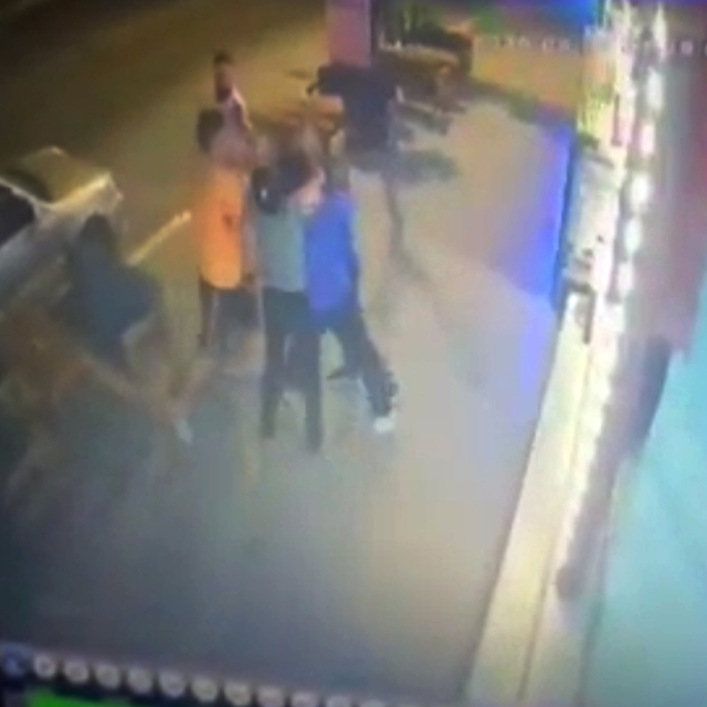 Antalya'da oda başkanının 2 kişi öldürdüğü olay kamerada