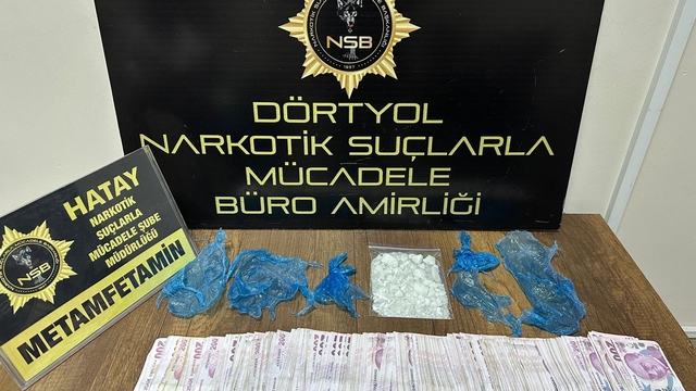 Dörtyol'da uyuşturucu operasyonunda 1 şüpheli yakalandı