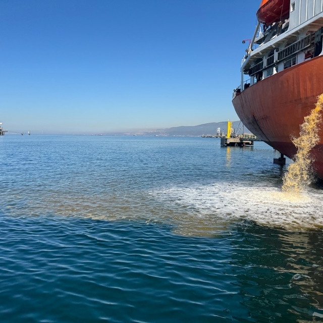 İzmit Körfezi'ni kirleten gemi hakkında yasal işlem başlatıldı