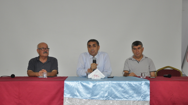 Silifke Kaymakamı Aslaner, muhtarlarla buluştu