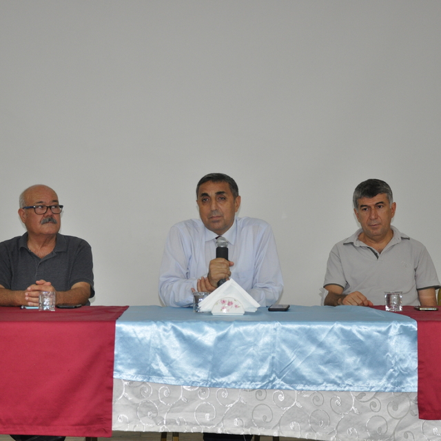 Silifke Kaymakamı Aslaner, muhtarlarla buluştu