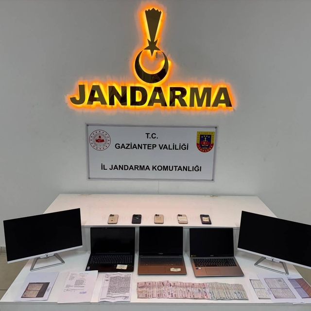 Gaziantep'te suç örgütü operasyonunda 3 zanlı yakalandı