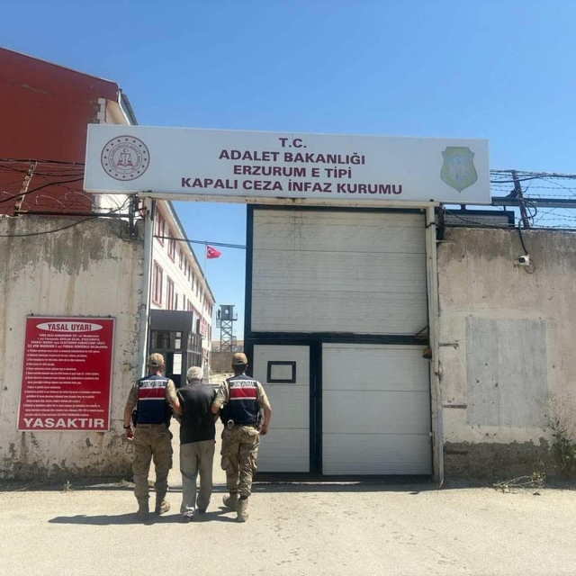 Erzurum'da firari hükümlü yakalandı