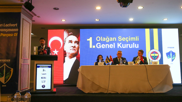 Bursa'da Finansçı Fenerbahçeliler Derneği'nin Olağan Seçimli Genel Kurulu yapıldı
