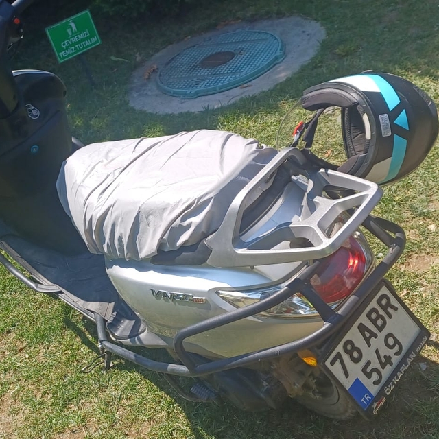 Karabük'te devrilen motosikletin sürücüsü yaralandı