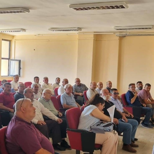 Kırşehir'de jandarma ekipleri muhtarlarla bir araya geldi