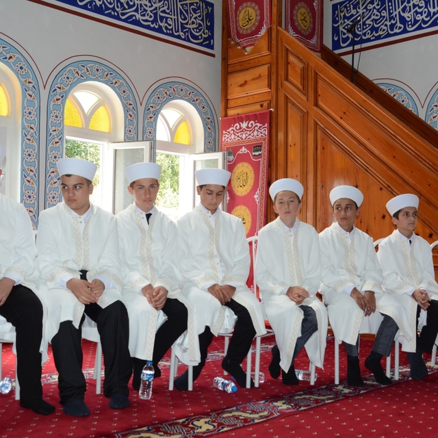 Trabzon'da 7 hafız için icazet töreni düzenlendi