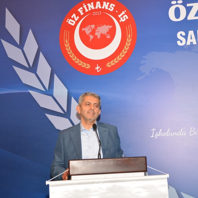 Öz Finans İş Samsun Genel Kurulu Başkanı Önder Doğan güven tazeledi