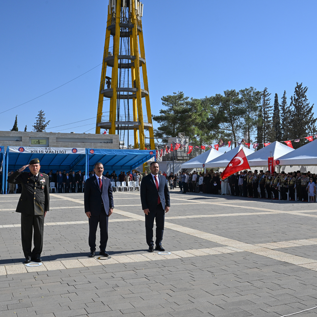 Mercidabık Zaferi ve Fırat Kalkanı Harekatı'nın yıl dönümü nedeniyle Kilis'...