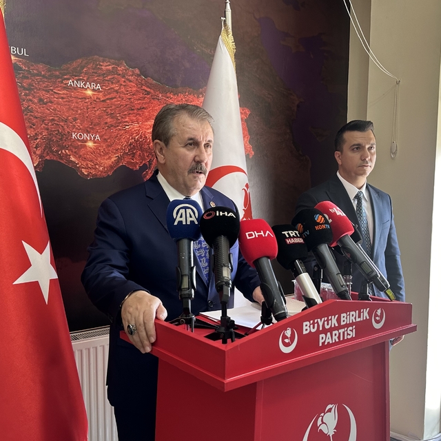 BBP Genel Başkanı Destici Konya'da konuştu: