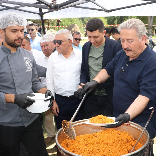 Kayseri "8. Pilav Şenliği" düzenlendi