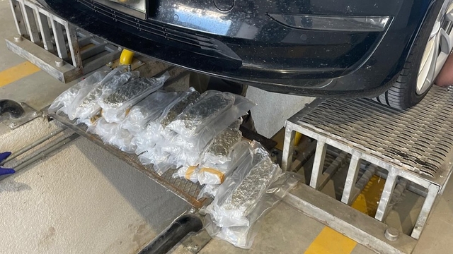 Edirne'de sınır kapılarındaki operasyonlarda 69 kilo 872 gram uyuşturucu ele geçirildi