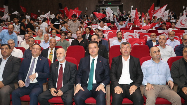 Saadet Partisi Genel Başkanı Arıkan, partisinin Batman İl Kongresine katıldı
