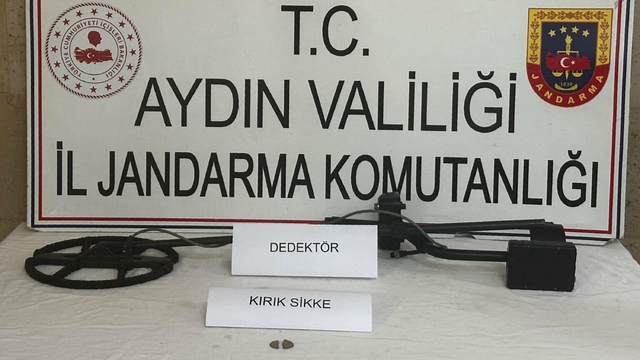 Aydın'da kaçak kazıya suçüstü: 5 gözaltı