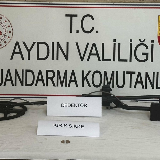 Aydın'da kaçak kazıya suçüstü: 5 gözaltı