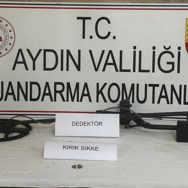 Aydın'da kaçak kazı yapan 5 zanlı suçüstü yakalandı