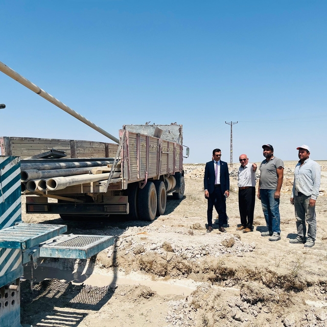 Eskil Kaymakamı Uzar, çalışmaları inceledi