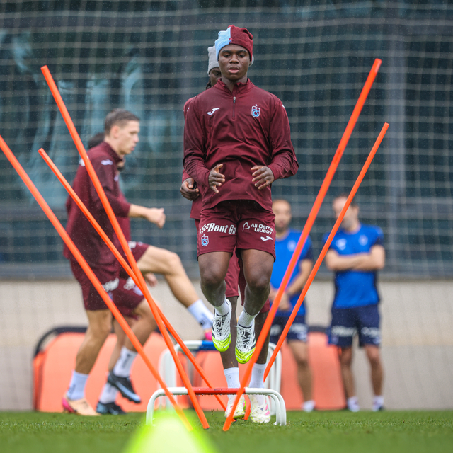 Trabzonspor, Samsunspor maçı hazırlıklarına başladı
