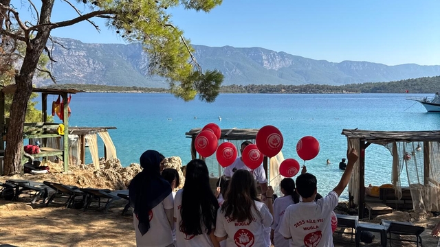 Muğla'da İl Kabul Koordinasyon Merkezinde kalan çocuklar için "Aile Yılı" etkinliği yapıldı