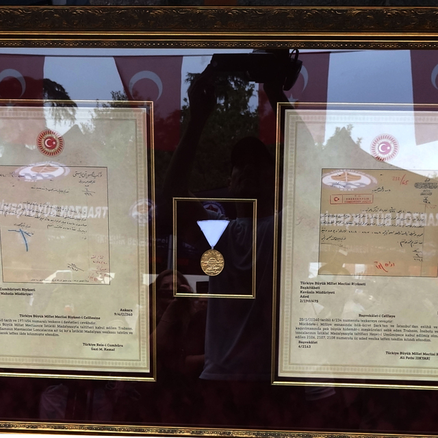 Trabzon, 101 yıl sonra İstiklal Madalyası'yla buluştu