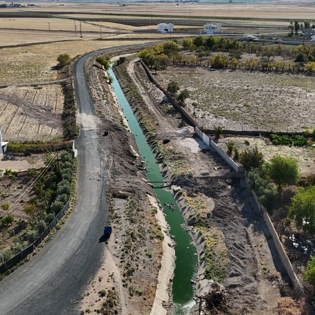 Mardin'de atıksu hattı döşeme çalışmaları tamamlandı