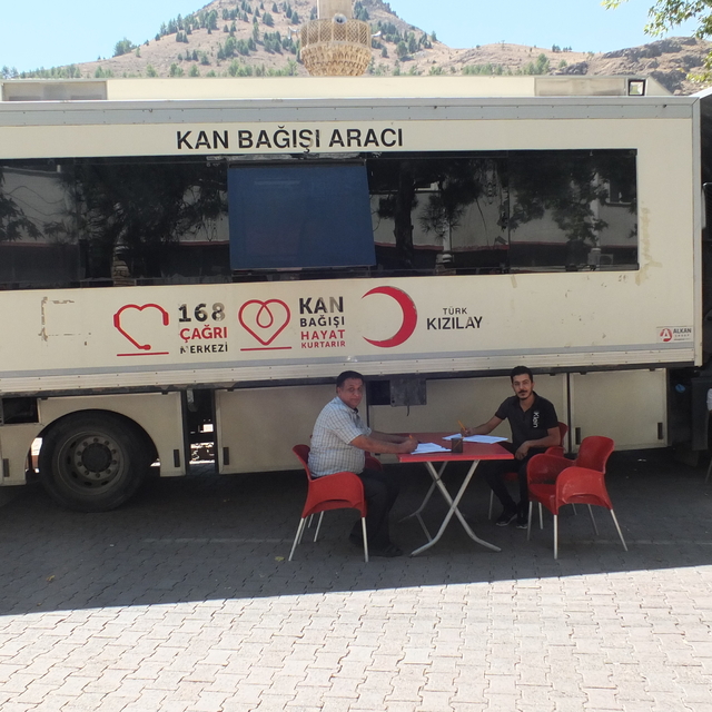 Keban'da kan bağışı kampanyası