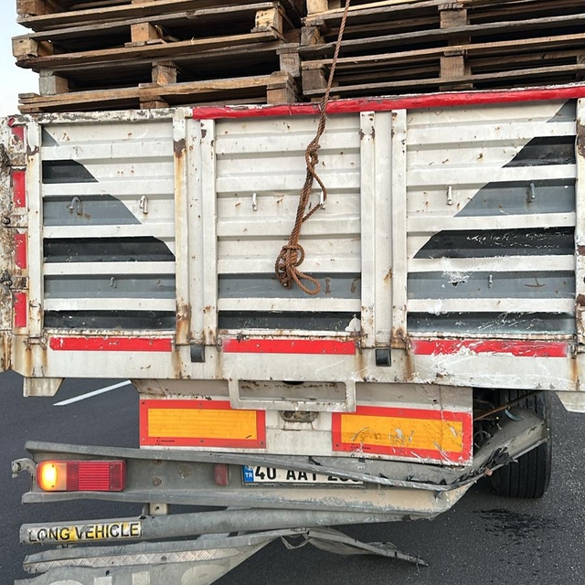 Nevşehir'de tıra arkadan çarpan aracın sürücüsü hayatını kaybetti