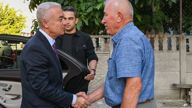 Kırklareli Valisi Turan, Vize'de taziye ziyaretlerinde bulundu