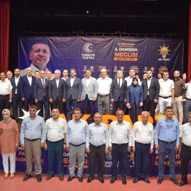 Batman'da "AK Parti Genişletilmiş İl Danışma Meclisi Toplantısı" yapıldI