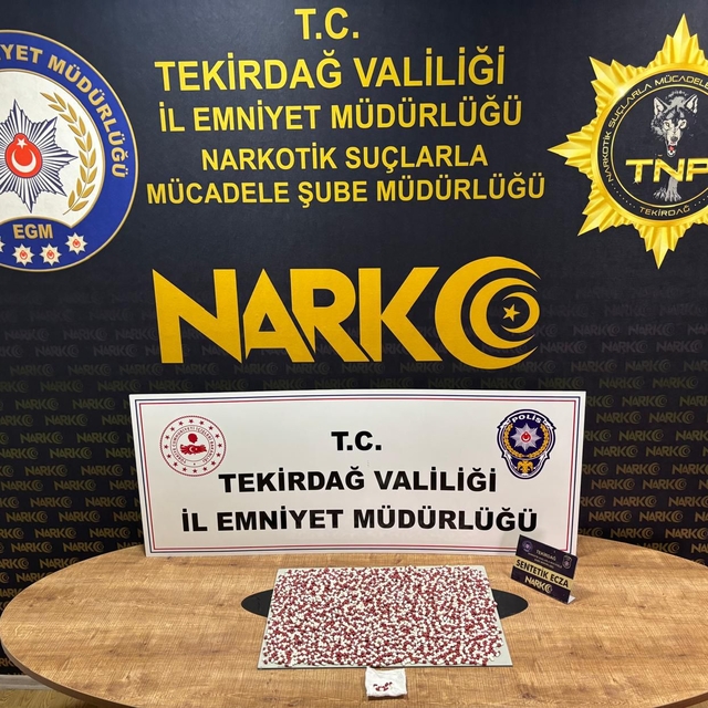 Tekirdağ'da uyuşturucu operasyonlarında yakalanan 6 şüpheli tutuklandı