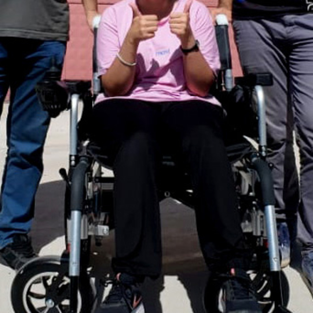 Engelli Nisanur'un akülü tekerlekli sandalye hayali de gerçek oldu