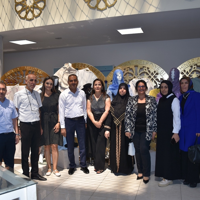 Gaziantep'te kursiyerler sergi açtı