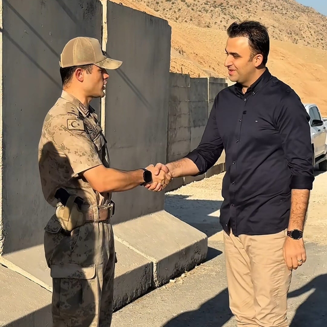 Hasankeyf Kaymakamı İmrak jandarma personeliyle bir araya geldi