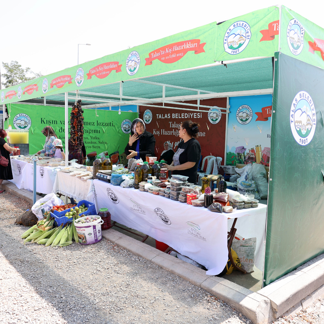 Talas'ta kışa hazırlık günleri başlıyor