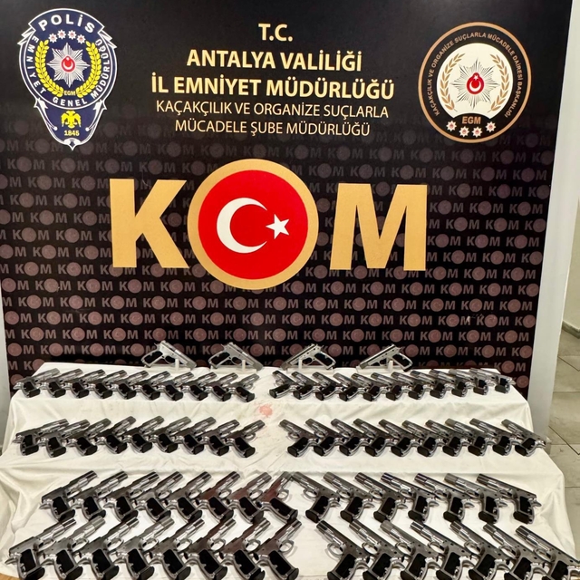 Antalya'da kaçakçılık ve organize suçlarla mücadele sürüyor