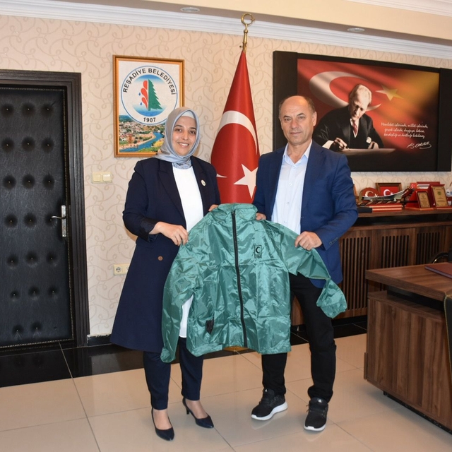 Yeşilay Tokat Şube Başkanı Ateş ziyaretlerde bulundu