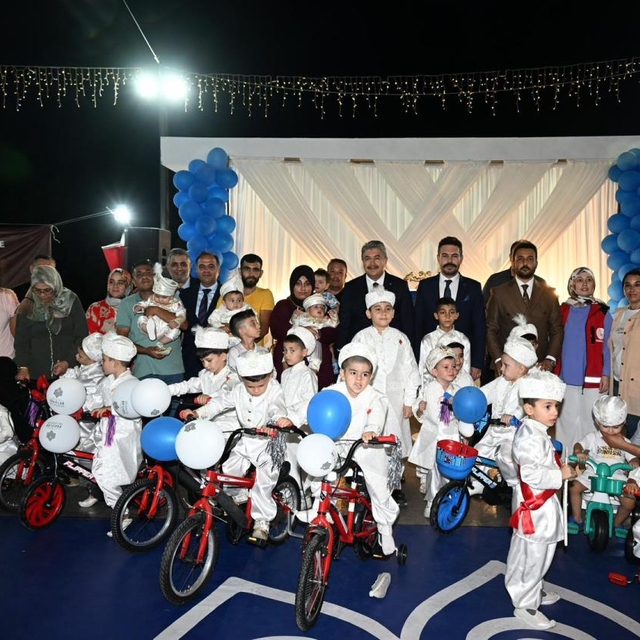 Osmaniye'de 28 çocuk sünnet ettirildi