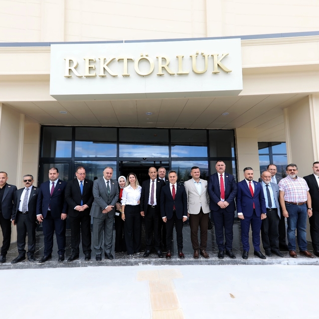 Musul Belediyesi heyetinden TOGÜ'ye ziyaret