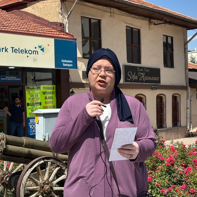 Akşehir'de şehitler için anma programı düzenlendi