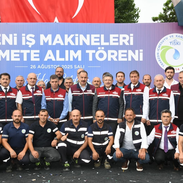 TİSKİ'nin araç filosuna 19 iş makinesi eklendi