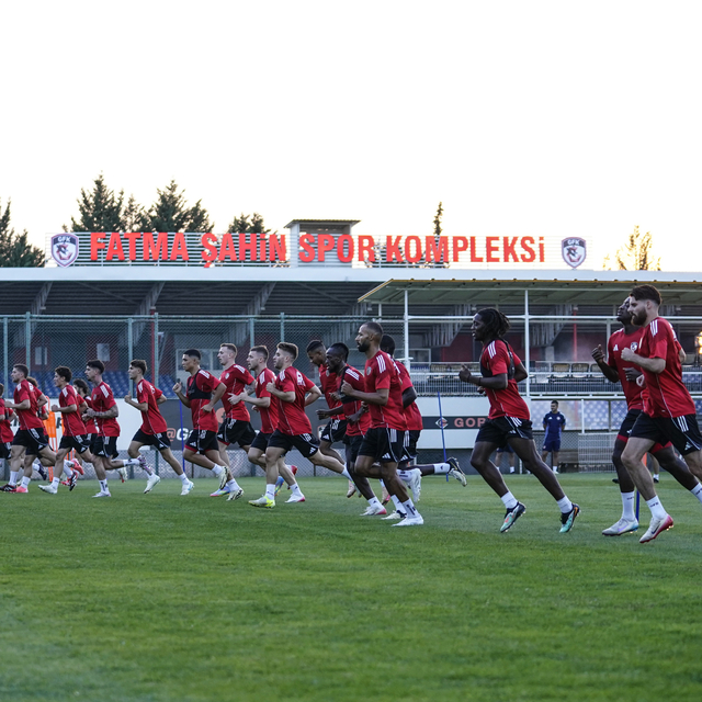 Gaziantep FK, Kasımpaşa maçının hazırlıklarına başladı