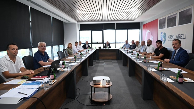 Kırklareli'nde OSB Müteşebbis Heyeti Toplantısı yapıldı