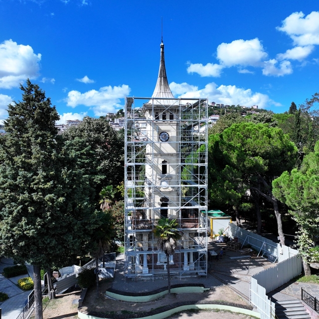 Kocaeli'nin simgelerinden tarihi saat kulesi restore ediliyor